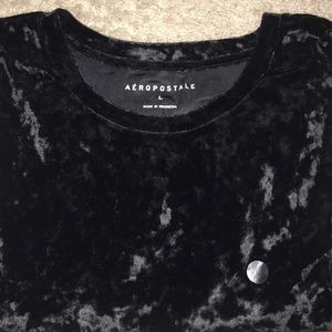 Large Aeropostale velvet T-shirt